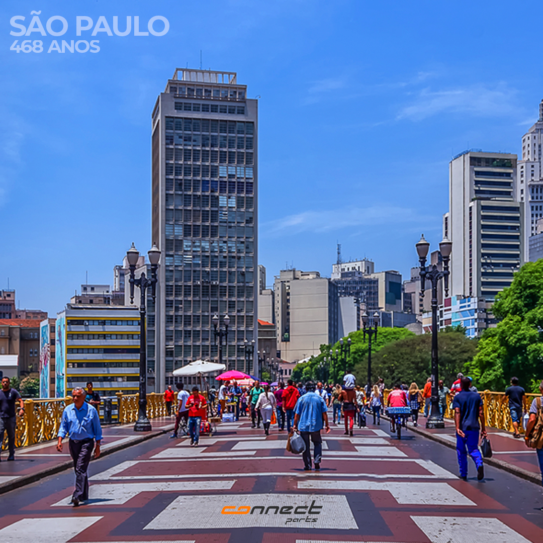 connectpts's tweet photo. São Paulo - 468 anos da fundação!
Parabéns a grande Metrópole!!!
#connectparts https://t.co/9kpHNohLev