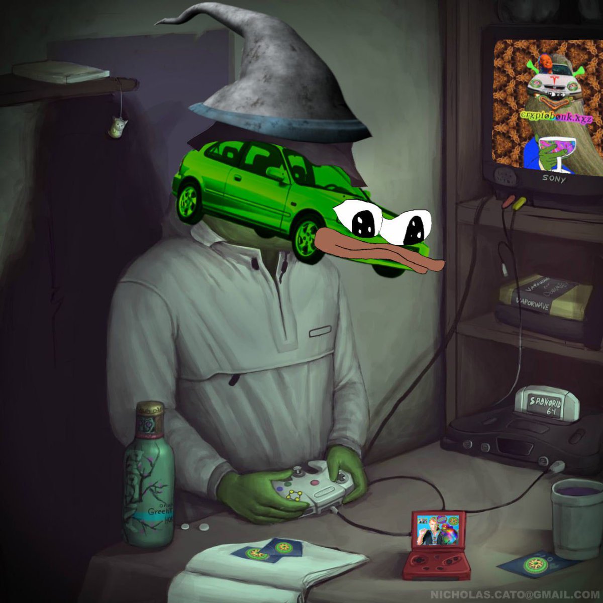 CryptoBONKxyz's tweet photo. @GandalfSigma Allow your dreams to become memes. https://t.co/cCZfjIFegB
