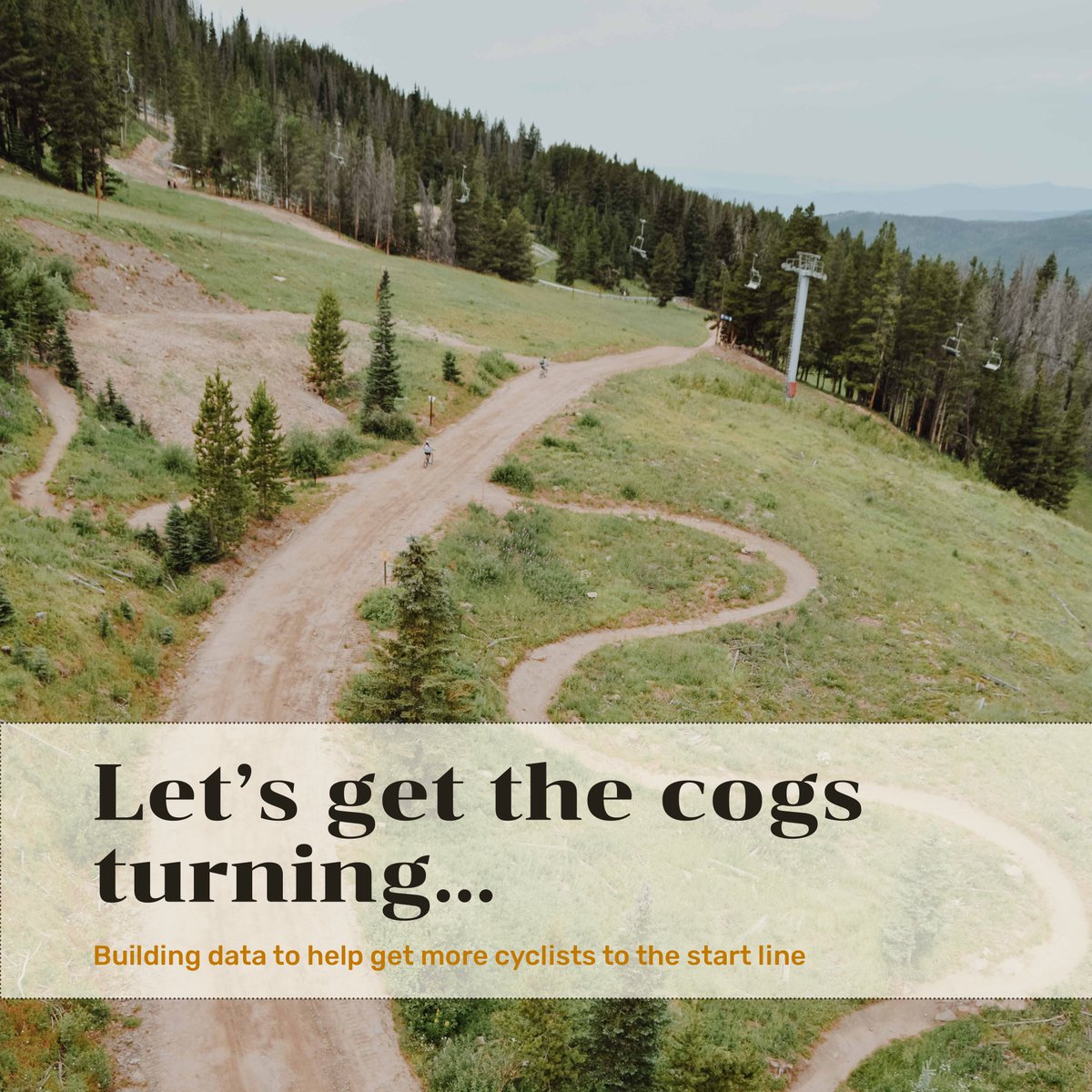 Turning the Cogs is a research project aiming to help more riders get to the start line of cycling events.
We're want to hear from all folks &amp; spokes!

How you can get involved:
1) Share this post.
2) Head over to turningthecogs.com

Full survey launching March 2022.