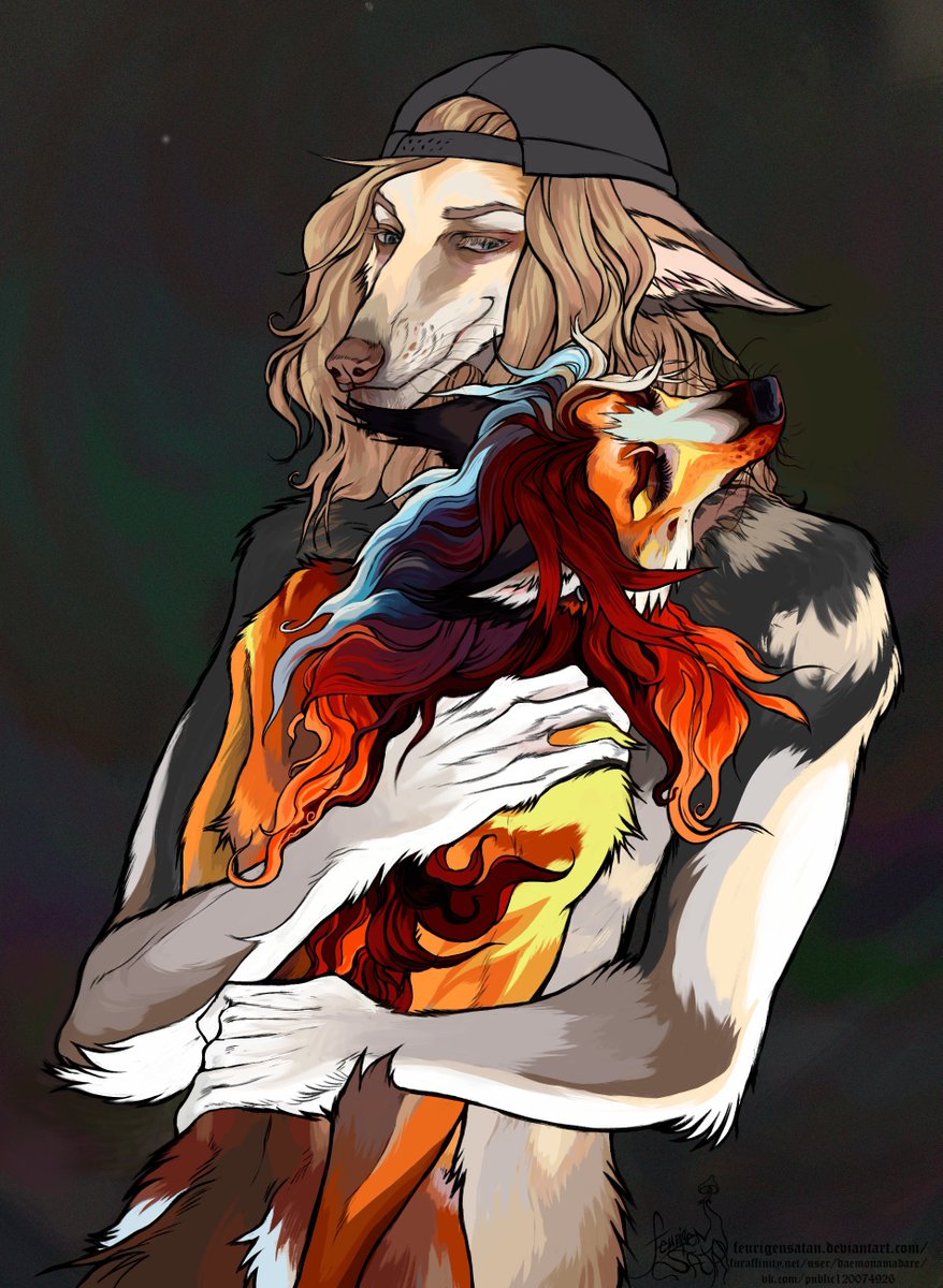FeurigenSatarh's tweet photo. Please retweet these arts! I only have 200 subscribers and don't have enough feedback, but I need to take commissions as I need money for treatment and new painting equipment to improve my quality of life. Thank you!!
Link to price list in comments <3
#furryartwork  #furryfandom https://t.co/UlXCa3fSuh