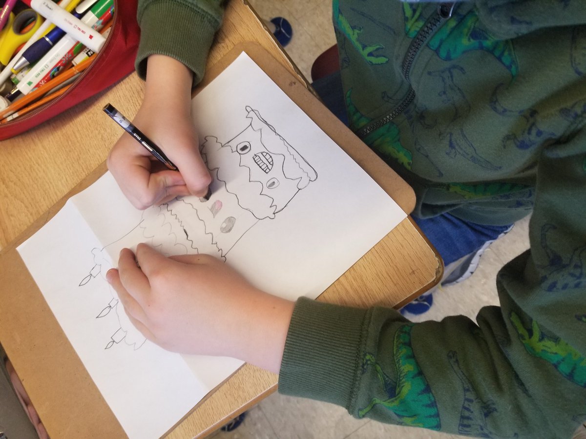 Not a bad way to spend my 30th birthday in Gr.2/3! Art hub always delivers 🎂