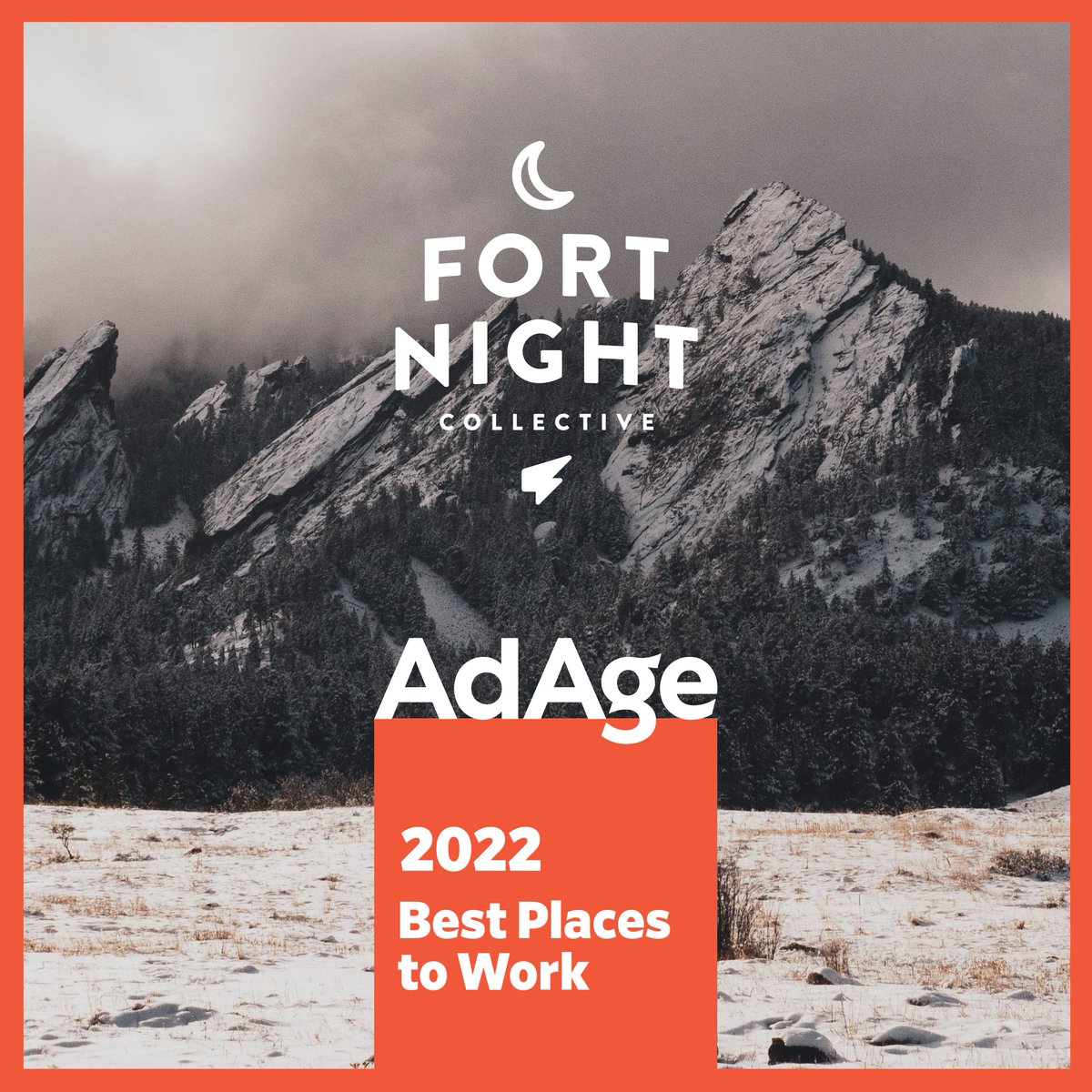 When we tell people this is a great place to work, we mean it. And now, Ad Age agrees. We’re happy to announce that Fortnight Collective has been named one of Ad Age’s Best Places to Work. #KeepMoving #BetterHustle