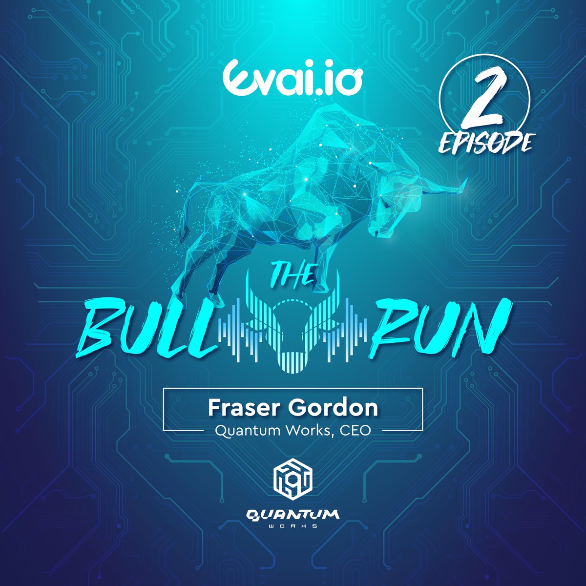 Evai - Crypto Ai & Machine Learning Ratings. (@evai_io) on Twitter photo Listen in on Quantum Works, <a href="/projectquantum_/">Project Quantum - AAA Gaming Meets Crypto</a> and <a href="/Get_OnBoard_App/">GetOnBoard</a> CEO, Fraser Gordon, talk to our EIC, Vern Ward about all things #Metaverse and #NFTgaming!​🕹️
The Bull Run EP.2 – out now on <a href="/YouTube/">YouTube</a> and all podcast outlets!​
youtube.com/watch?v=Xm8-en…
buzzsprout.com/1914422/9949124 Listen in on Quantum Works, <a href="/projectquantum_/">Project Quantum - AAA Gaming Meets Crypto</a> and <a href="/Get_OnBoard_App/">GetOnBoard</a> CEO, Fraser Gordon, talk to our EIC, Vern Ward about all things #Metaverse and #NFTgaming!​🕹️
The Bull Run EP.2 – out now on <a href="/YouTube/">YouTube</a> and all podcast outlets!​
youtube.com/watch?v=Xm8-en…
buzzsprout.com/1914422/9949124