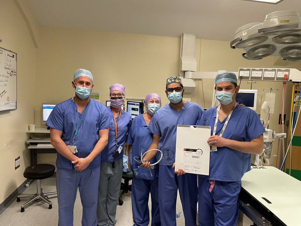 First set of Optilume balloon dilatation cases done today! Great new option for urethral strictures. First in the North west and glad to be able to offer this to the Wirral and Merseyside! @WUTHSurgery @JGurology #optilume