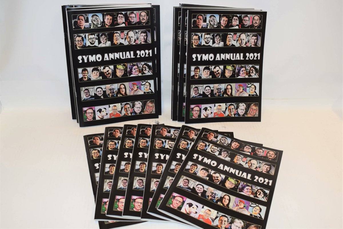HartlepoolPrint's tweet photo. We're proud to have #printed the 2021 Shout Your Mouth Off Annual. #SYMO is a #Hartlepool based video company that specialises in working with people with learning disabilities. If you want to pick up a copy for yourself, get in touch with #SYMO through their Facebook page https://t.co/fgtyMGURbd