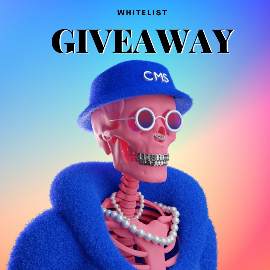 nftGhosta's tweet photo. 🎁NFT GIVEAWAY🎁

2  Whitelist spots

To enter:
-Follow @MetaSkeletonNFT 
-Like &amp; RT
-Tag 3 friends
-Join Discord 
https://t.co/fhHDaB2jAG

Ends in 24h

#NFTGiveaway #NFTCollection  #NFTdrop https://t.co/NnsQBg65pu