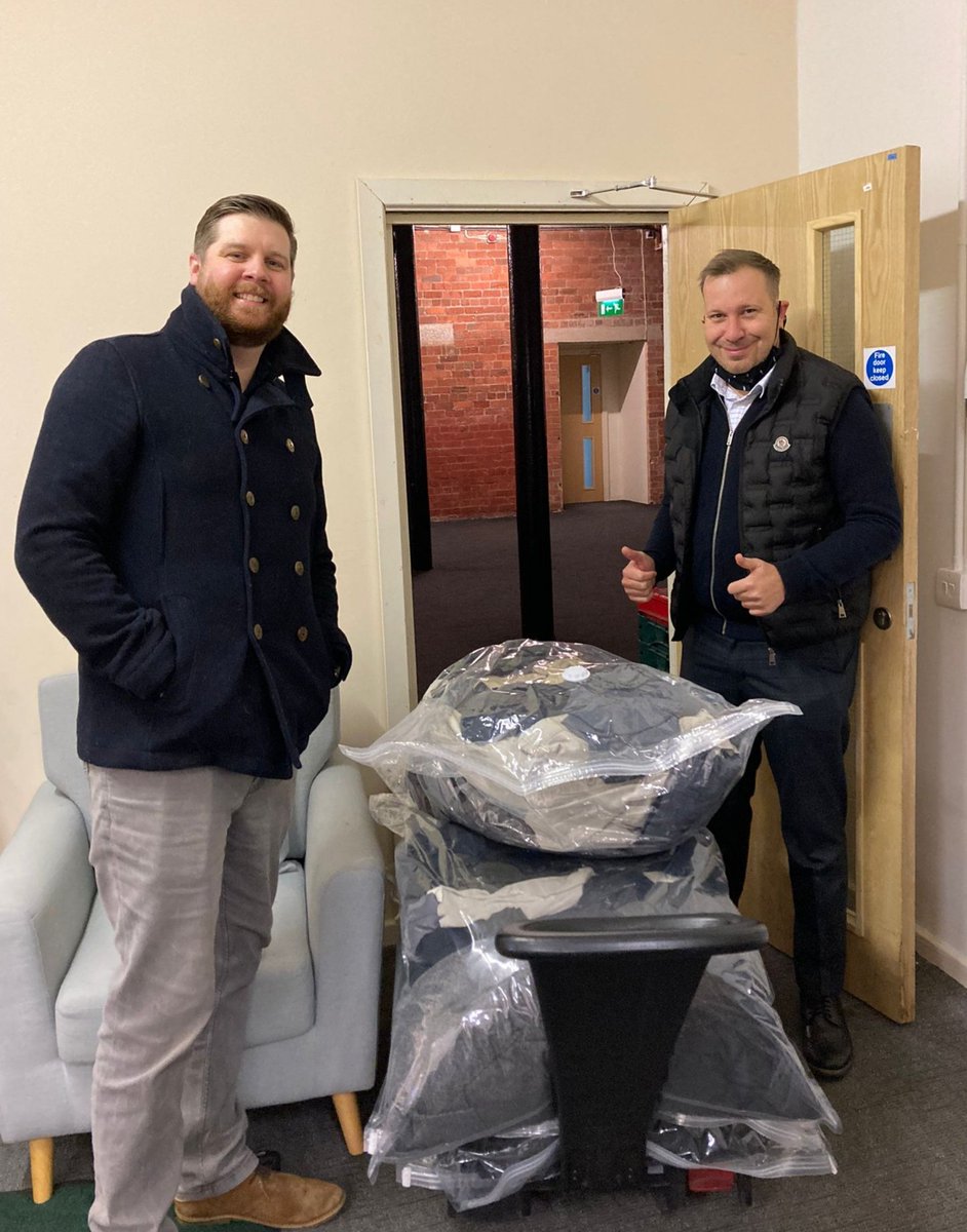 REELCIC's tweet photo. Our REEL Rack Project donated quality work wear today to support those seeking employment and needing clothing for interviews. Exciting developments in our town with the Working Wardrobe,Oldham.
@EmployOldham @OldhamCouncil #Employability #ClothingSupport https://t.co/iOH8ARsabw