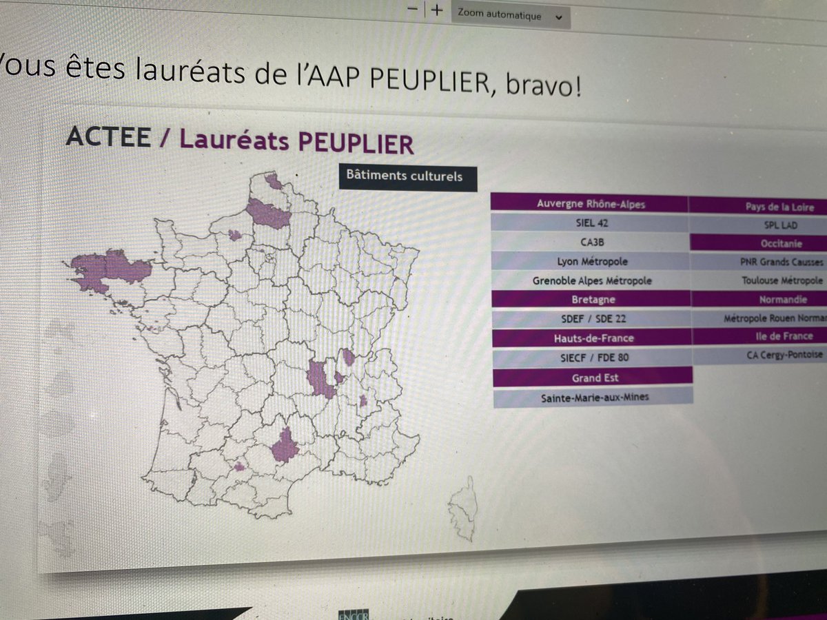 EnergieFlandre's tweet photo. Webinaire @fnccr #ACTEE : Le groupement @siecf et #Fde80 est lauréat du programme ACTEE PEUPLIER. ✅300 000 € pour accompagner la rénovation énergétique des bâtiments culturels de nos territoires #transitionenergetique #Flandre #Somme https://t.co/e6RxFljJGI