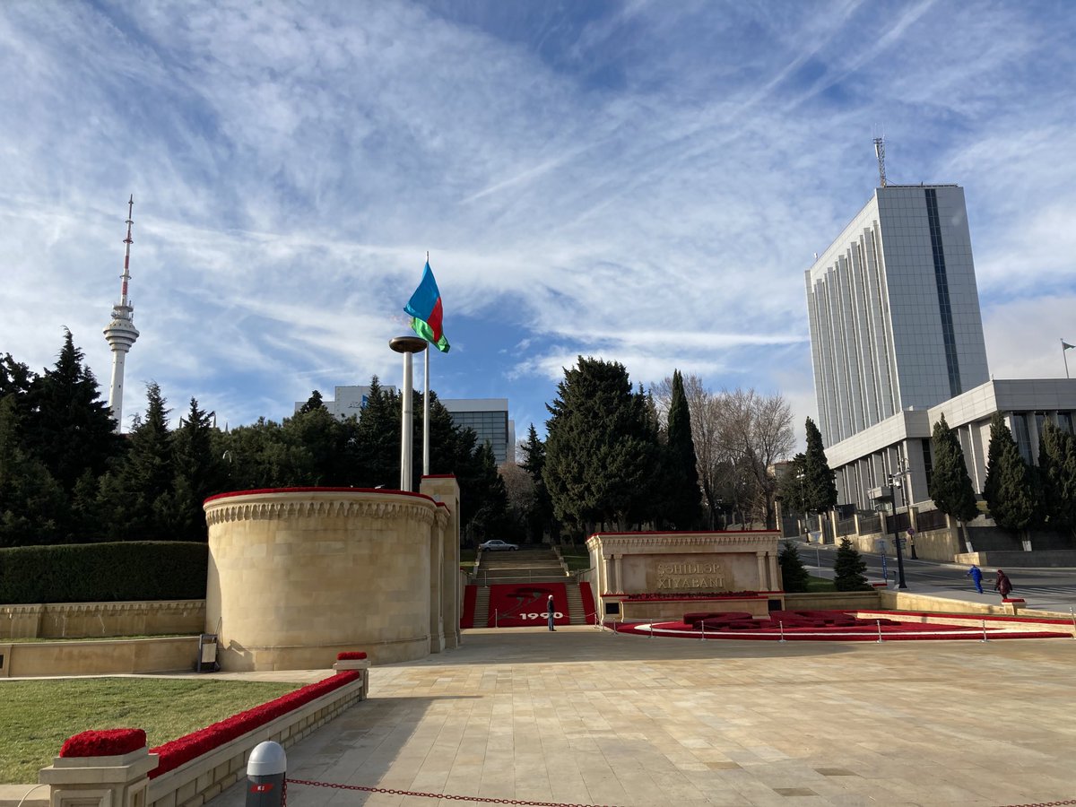 marjaliivala's tweet photo. A memorable visit to #Baku. Thank you for good discussions ⁦@AzerbaijanMFA⁩ . #Finland #Azerbaijan ⁦@FinlandinSC⁩ https://t.co/GWHMVLXukp