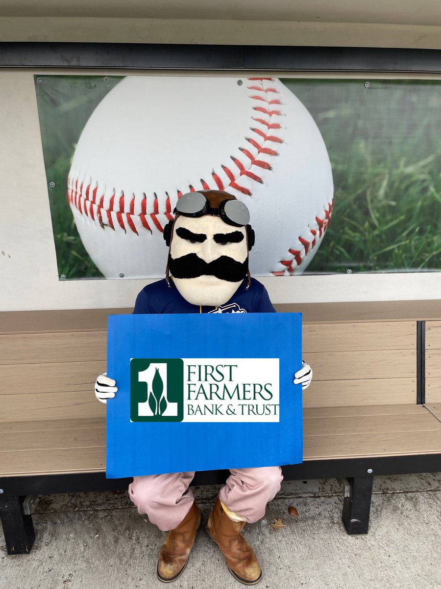 Thank you to <a href="/FFBT_Bank/">First Farmers Bank & Trust</a>, for being a proud sponsor of the Lafayette Aviators! ✈️