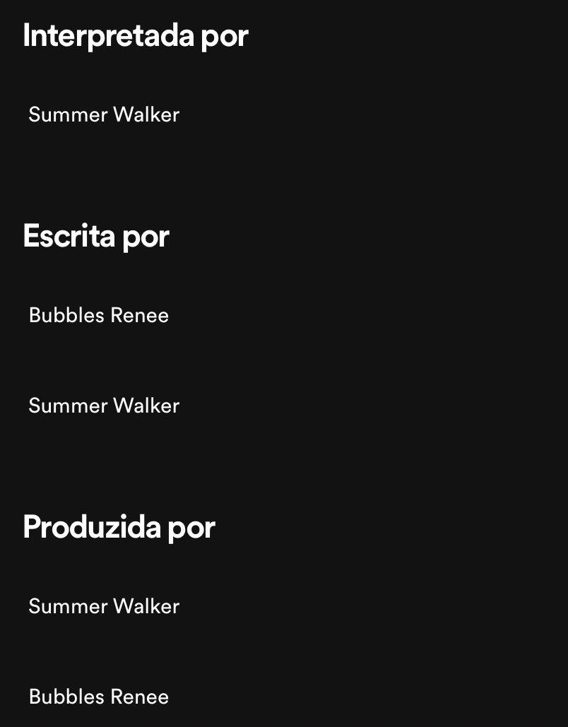 Summer Walker creditou sua filha em todas músicas do Still Over It.