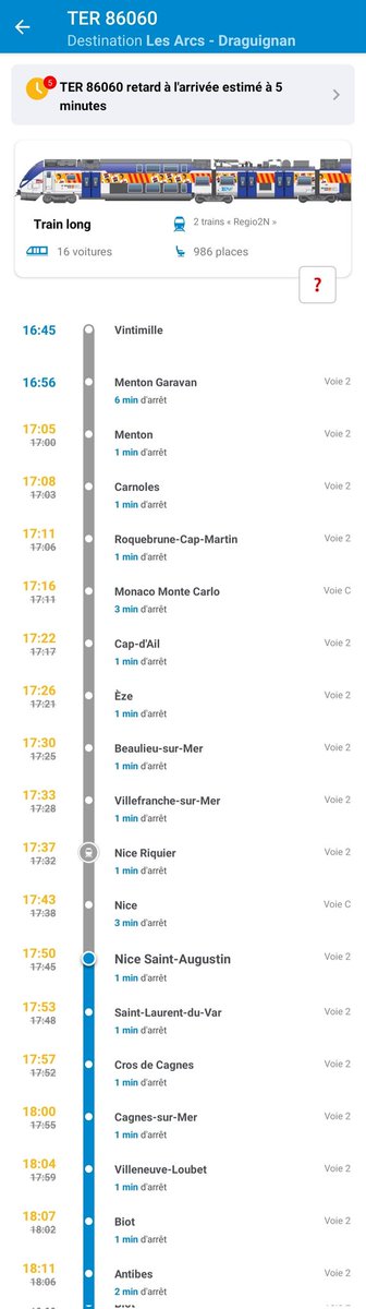 sdraperi's tweet photo. Bonsoir @SNCFConnect
Je sais pas où vous avez dégotés vos programmeurs comme pour les designers de l'application toute fraîche en remplacement de #ouisncf et déjà deCONNECTée des usagers au quotidien
Le côté sombre est gavant mais c'est surtout le manque d'infos des compositions https://t.co/FCm5BIXpjJ