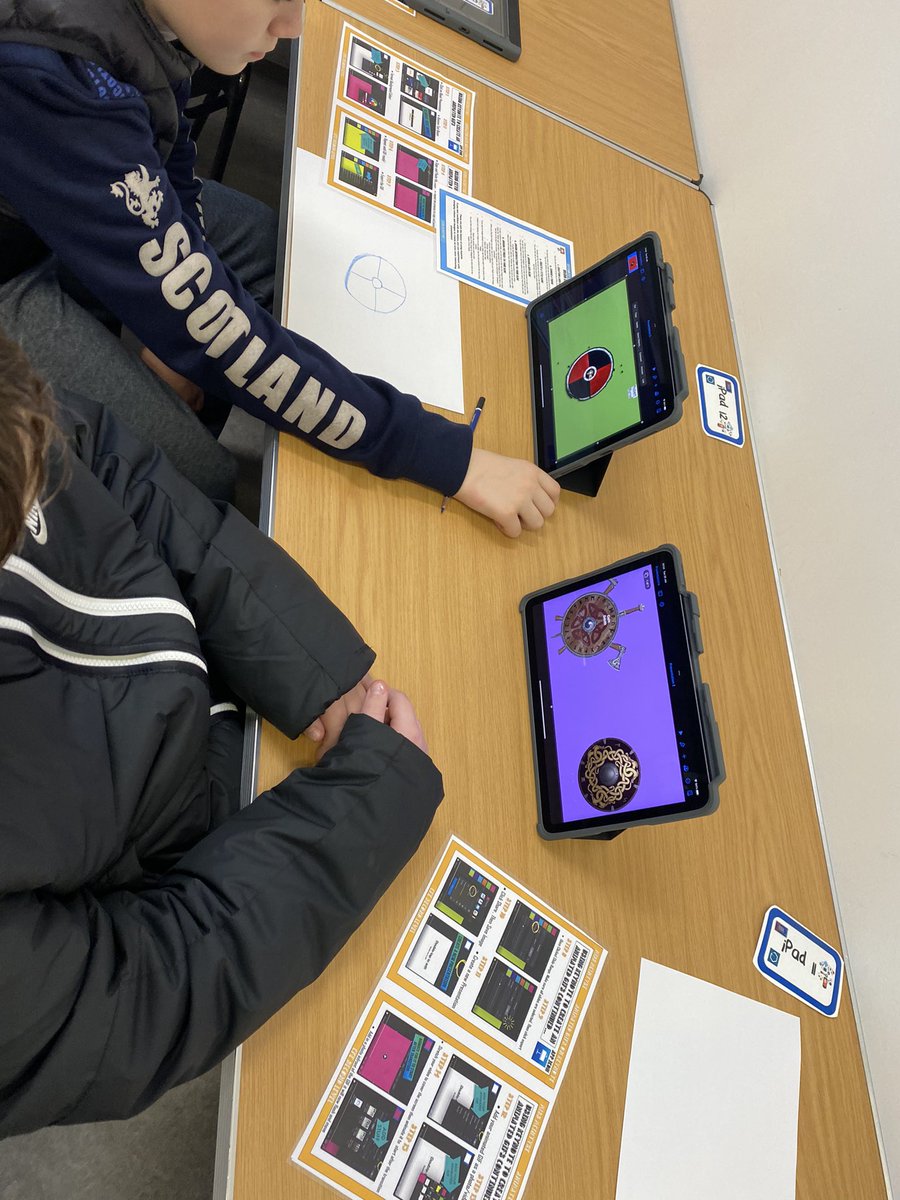 NLDigitalSchool's tweet photo. P6/7 were learning about Vikings, we created&exported GIFS on Keynote, with a shield of our choice. We then made our own Viking shields to animate @CarbrainPrimary @JillWoodward20 @DigiLearnScot @DB_AKODS @oneilljdo #digilearnscot #appleedu #appleteacher #digitalskills #digichat https://t.co/BfCZk57uC0