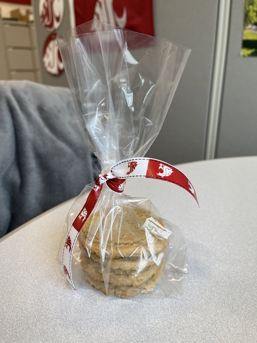 goremygo's tweet photo. It's National Peanut Butter Day! That means peanut butter cookies for the office peeps! Go Cougs! #PeanutButterDay #GoCougs #Vancoug https://t.co/ODhaSDxAOC