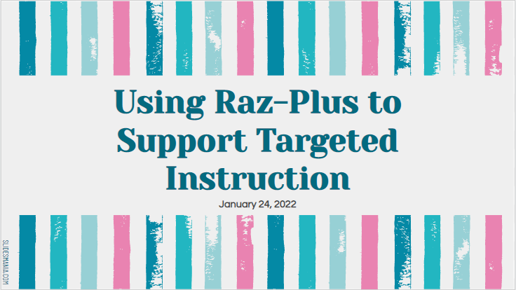 TeachLibTech's tweet image. Enjoyed presenting about Raz-Plus to my colleagues yesterday at our faculty meeting. I always enjoy the collaboration and engagement from my colleagues.  #ELA #RazPlus #readingteacher #readingrocks