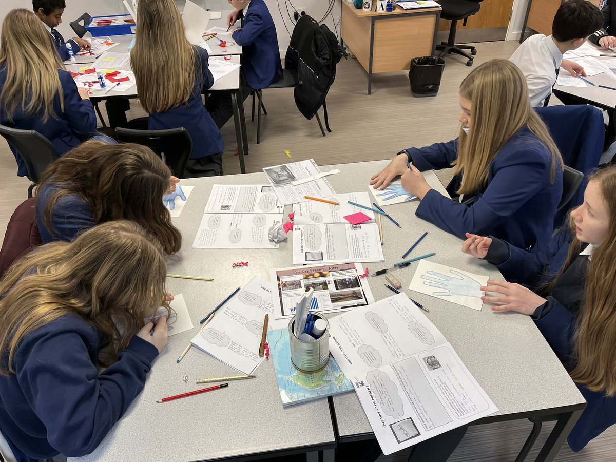 What an incredibly powerful and thought provoking day we had with Year 9 today… Huge thanks to <a href="/drajrichardson/">Alasdair Richardson</a> for giving us a virtual talk on the story of Petr Ginz - a Holocaust testimony that our pupils really connected with. Amazing work Year 9! #HolocaustMemorialDay