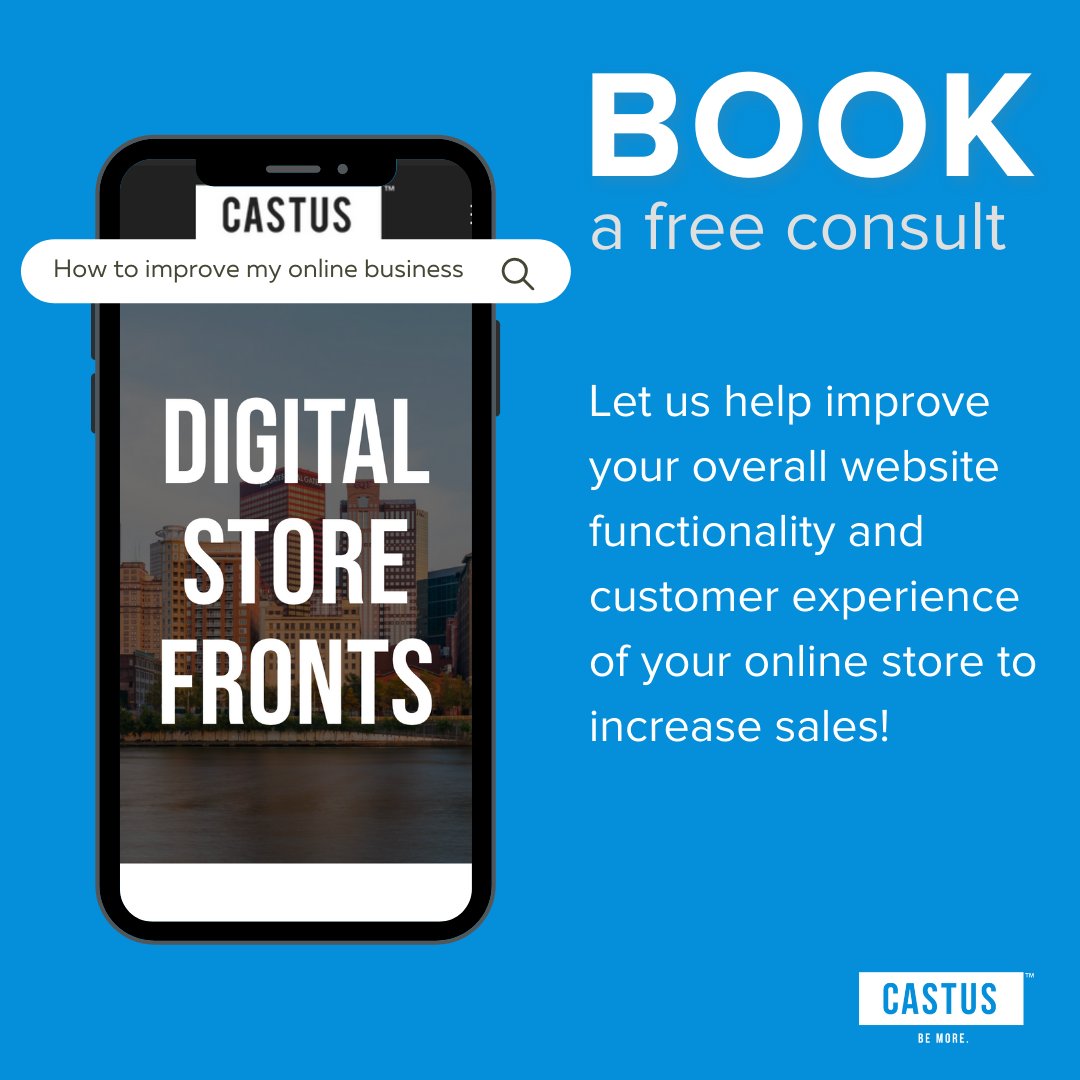 castusglobal's tweet photo. We are a Team of retail experts. We will build and optimize your digital store front to drive e-commerce revenue and strengthen brand loyalty. We'd love to help you!

Schedule a free consult: https://t.co/VGCGFxeECY

#website #brand #strategy #ecommerce #retail https://t.co/GZLym8P5Qf