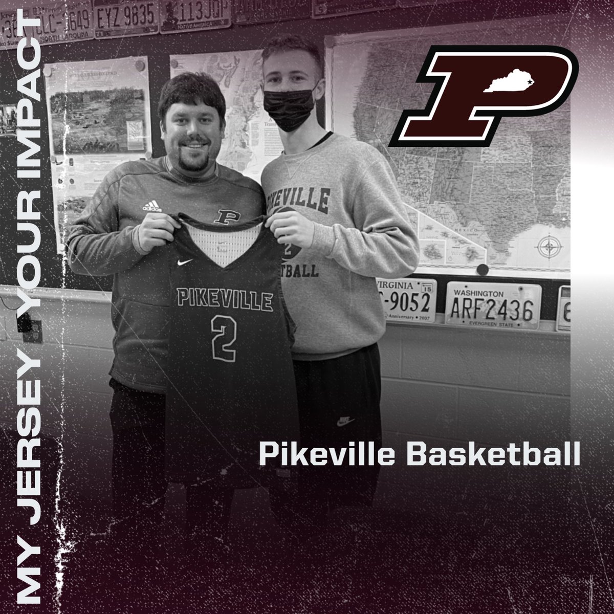 PikevilleSports's tweet photo. Today the Senior Boys’ Basketball players shared their jersey with the employee that has impacted them the most.  Make sure to support the Panthers as they compete for the All A State Championship this week!! https://t.co/ei8vZsslCY