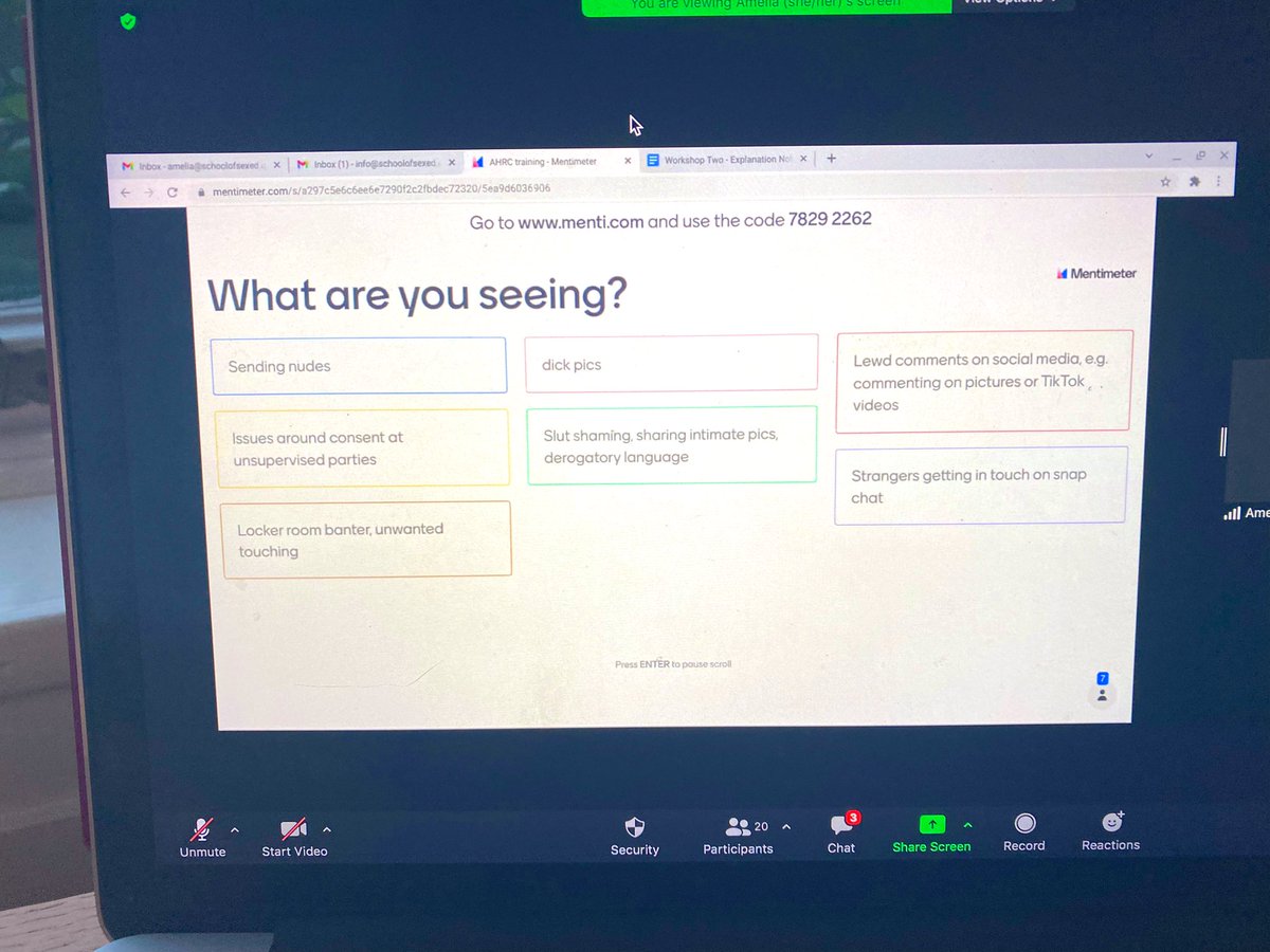 JessicaRingrose's tweet image. Delivering teacher training ‘challenging sexual violence in schools’ with @school_sexed @tanyahoreck @kaitlynn_mendes the issues teachers are seeing daily in schools include: #cyberflashing #unsoliciteddickpics #slutshaming #sexualharassment next up: session ‘activating change!
