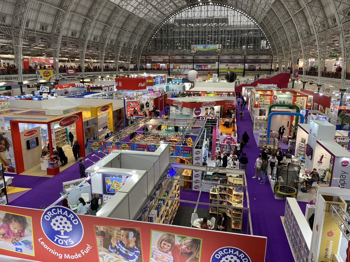 LukeMilnerTTS's tweet photo. Like a kid in a…Toy Fair! 
Lots of fantastic conversations about innovation and collaboration 👌🏻
#londontoyfair https://t.co/9YYliaBF8a