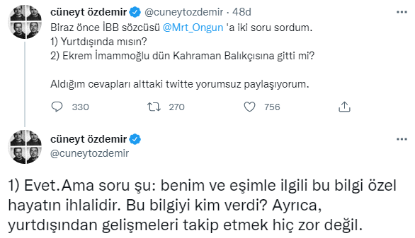 turankatibi's tweet photo. @ekrem_imamoglu Murat Ongun'u derhal görevden alın. https://t.co/83CE8sPhcR