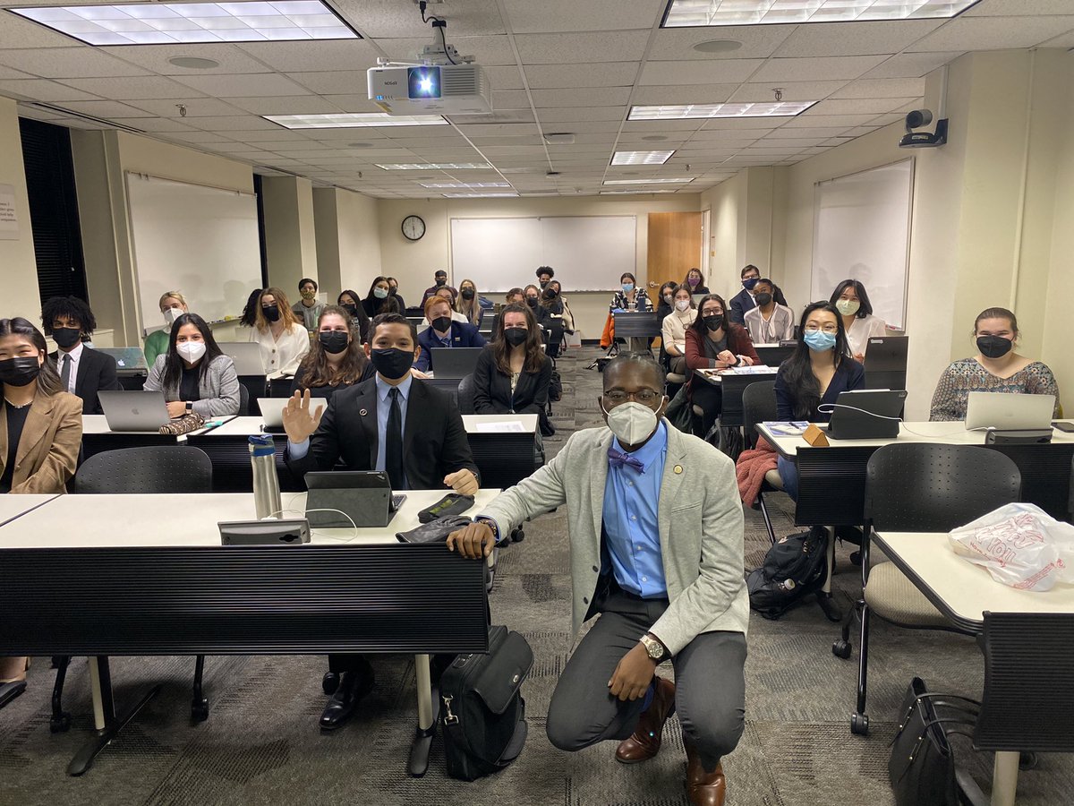 NadariusClarkVA's tweet photo. Honored to speak to the @VCU Capitol Semester Interns about my decision to run for elected office and my thoughts on the first two weeks of session! Our youth is the future! https://t.co/uHDBCDlyXB