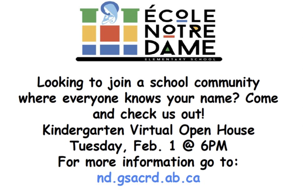 École Notre Dame tweet media