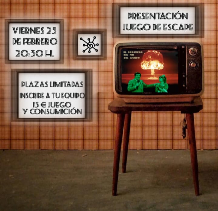 Este 25 de febrero....El Concurso del Fin del Mundo!!!
Apuntaros por DM!!!
facebook.com/events/1652038…