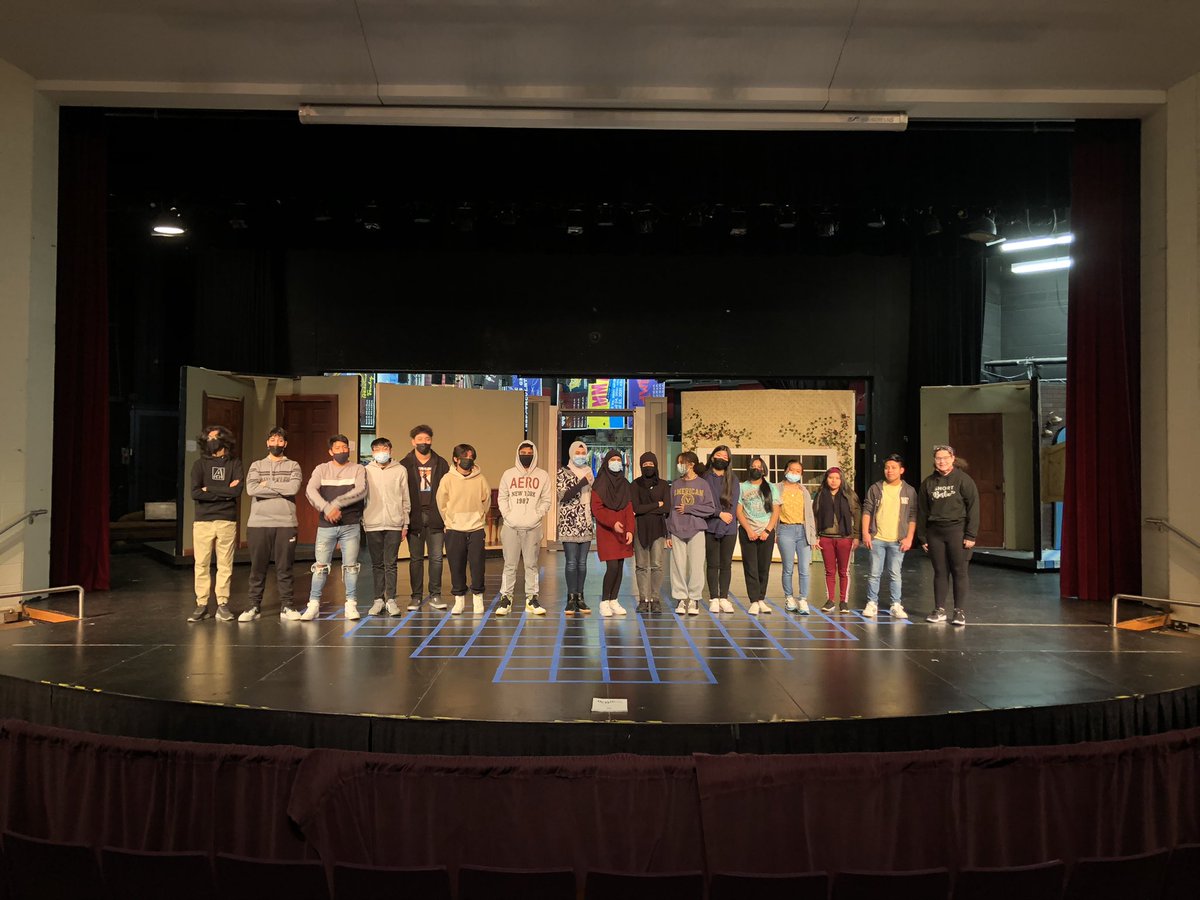 MrsJacobsLEHS's tweet photo. Sending a huge thanks to @LEHS_Theater for giving a tour of our theater in preparation of us seeing @HamiltonMusical on Thursday! A special thanks to @wilksworld1 for all of her help organizing! @EAST_HAWKS https://t.co/PXmvbUvZU7