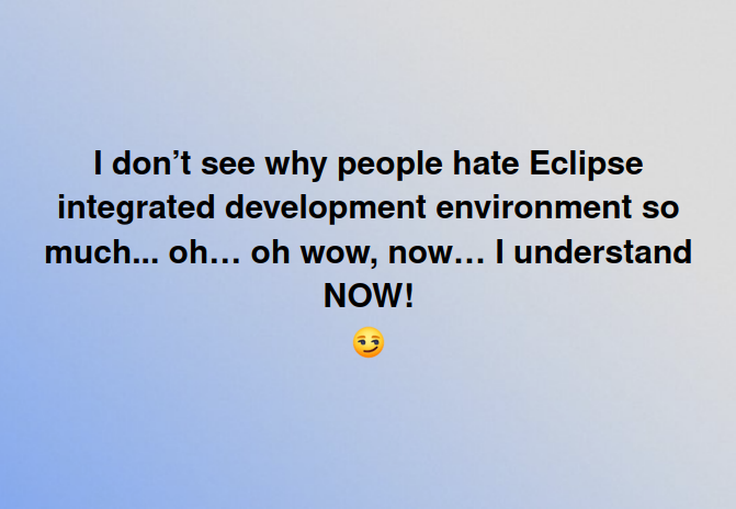 once you used vim, everything feels like bloat. #sucklessgang