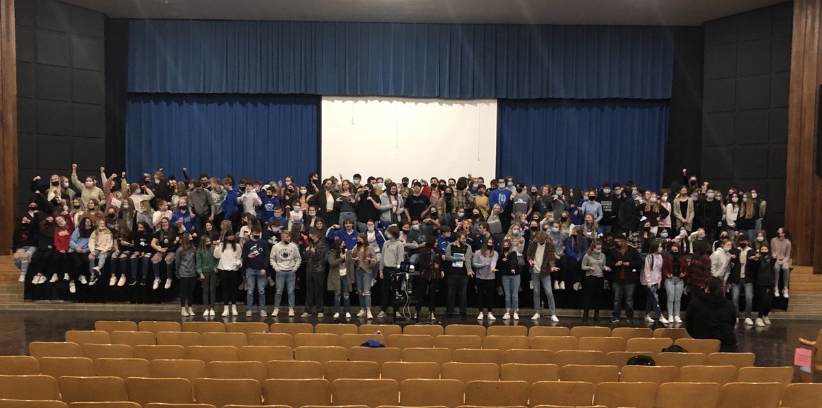 yearbookScott's tweet image. Here’s a shot of today’s superheroes who took part in our ⁦@J_Renaissance⁩ student leadership event at ⁦@WarriorRunSD. And thanks to⁩ @wrhsprincipals⁩ for hosting this great event. ⁦@J_Renaissance⁩, ⁦@drphilcampbell⁩