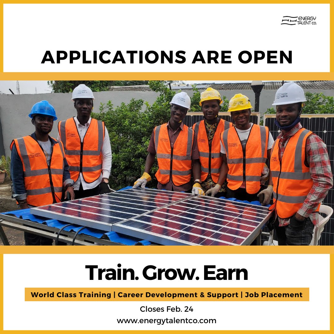 energytalentco's tweet image. Some of the fastest growing jobs are in the energy sector! So when it comes to jobs, you don’t have to have a STEM background. In 6 months, we’ll open your mind to all the possible opportunities.

Applications for our #talentprogram opens today.
Apply: energytalentco.com/talent.html#