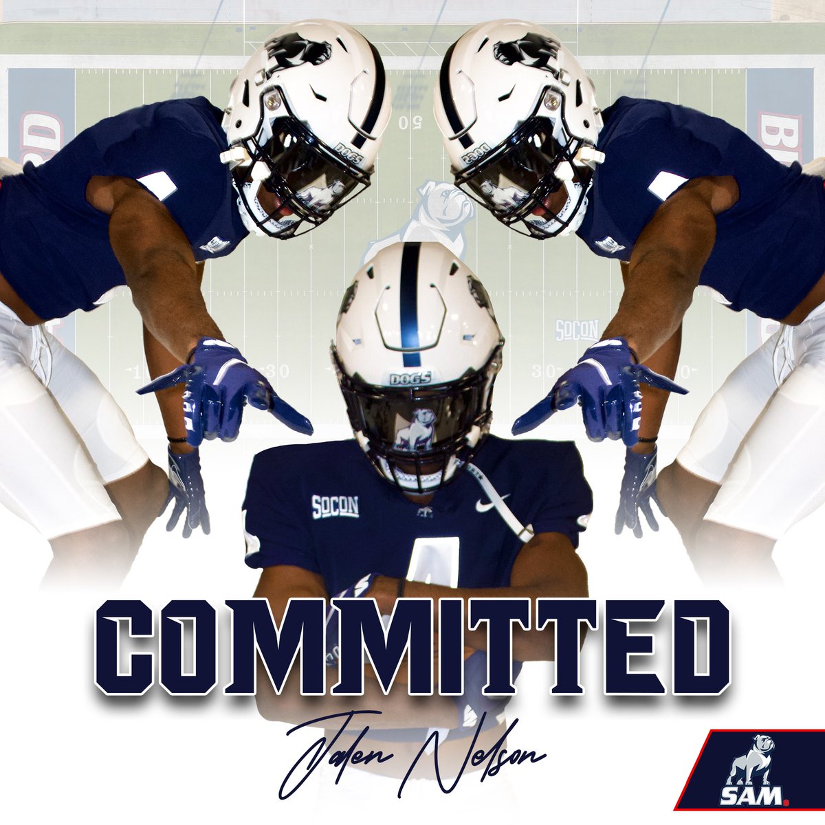 Jnel6son_'s tweet photo. After a long recruiting process i’ve finally made the decision that I will be furthering my academic and athletic career at the University of Samford! @TheChozenHump @CoachGraySU https://t.co/axT9aoIq9C