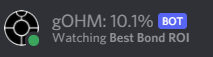 EXODIAFinance's tweet photo. Did you know we have bots in the #Exodia discord tracking things such as Current Bonding Discounts?

Currently you can get a 10% discount when bonding with $gOHM!

Come hep us build the future of france on $FTM!

https://t.co/g285C7NZDB https://t.co/t9gMmZv2SC