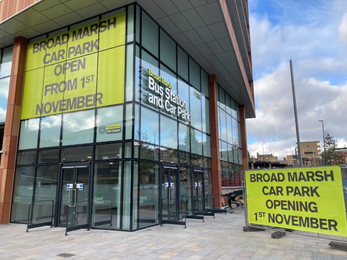 Notts_TV's tweet photo. On average, 242 drivers a day are parking at the brand-new 1,280-space Broadmarsh car park since it opened in November

🗒️Full story: https://t.co/oq6Xh0ffst https://t.co/ddSuoRuYAt