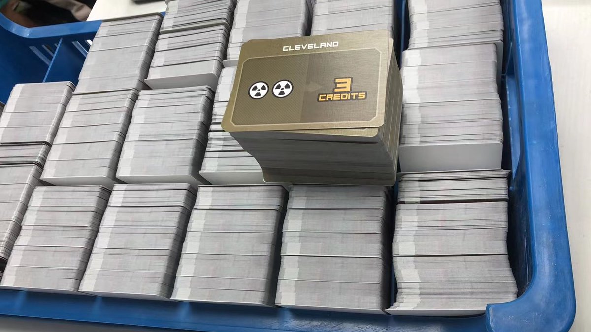 QSFGames's tweet photo. Take a peek at these behind-the-scenes photos of our upcoming game, Freight Cars, sent to us by @longpackgames (a big thank-you to them for sharing). 
The game is on the boat, making its way over, and we're eager to get it to your gaming table! 🚢🥳 https://t.co/tGMNKajqWL