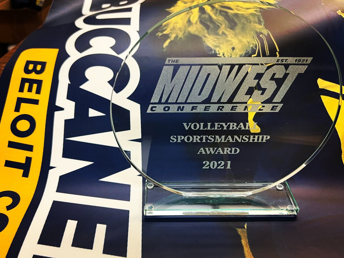 Beloit College VB tweet media