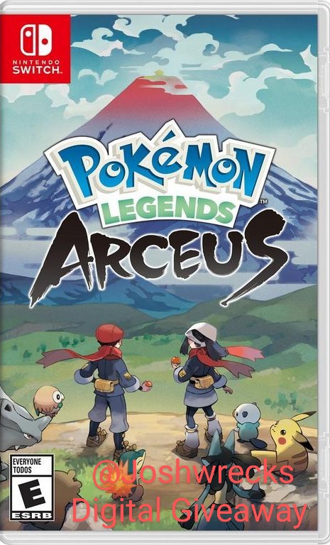 joshwrecks's tweet photo. 🔥 Pokémon Legends Arceus Giveaway 🔥

We're giving away ONE digital copy of #PokemonLegendsArceus on Switch.

To Enter:
-Follow @Joshwrecks 
-Like ❤️
-Retweet 🔄
-Tag 2 homies 🏷️🏷️

Winner drawn on 01/31 and will be sent the code! Good luck! 🔥

#pokemon #LegendsArceus #giveaway https://t.co/HOpFgkRwnL