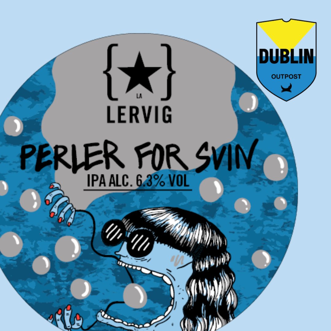 NEXT UP on our <a href="/LervigBeer/">LERVIG</a> showcase - PERLER FOR SVIN⭐️ 
A hazy IPA coming in at 6.3% - it's low-bitterness, juiciness, and in-your-face mango &amp; lychee notes are pretty damn good! We reckon this will be a huge HUGE hit! Get in on Thursday 27th for one of these epic beers!