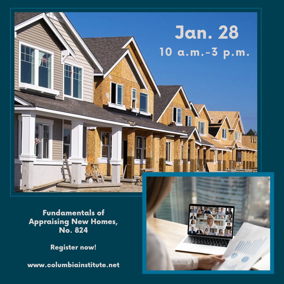 AppraisalSummit's tweet photo. Learn the differences between appraising new and existing homes - https://t.co/LkUW0J1x7U https://t.co/fx7Y39huQ5