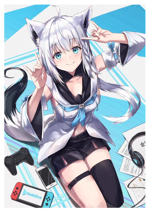 フブキchがトレンド入りしてたので…
#絵フブキ 