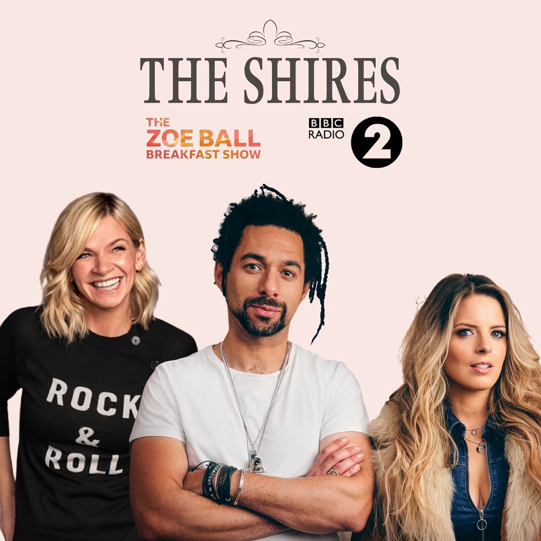 theshiresuk's tweet photo. BIG NEWS! 📣 Tune in to @ZoeTheBall breakfast show on @BBCRadio2 tomorrow morning at 7:40am for the first ever play of our new single ‘I See Stars’. ⭐️✨ We can’t wait to hear what you guys think! 

#newmusic #thezoeballbreakfastshow #bbcradio2 https://t.co/jSEegjqPg0