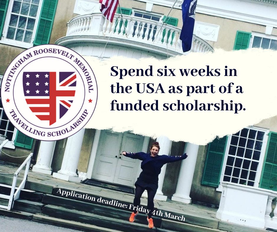 #TagTuesday! We're so thankful for everyone who help us share our message. However, there are still people who don't know about the scholarship😲
Today's challenge: Quote RT &amp; tag THREE people aged between 21-35 who would be a great ambassador for Nottinghamshire in the USA. GO🇺🇸