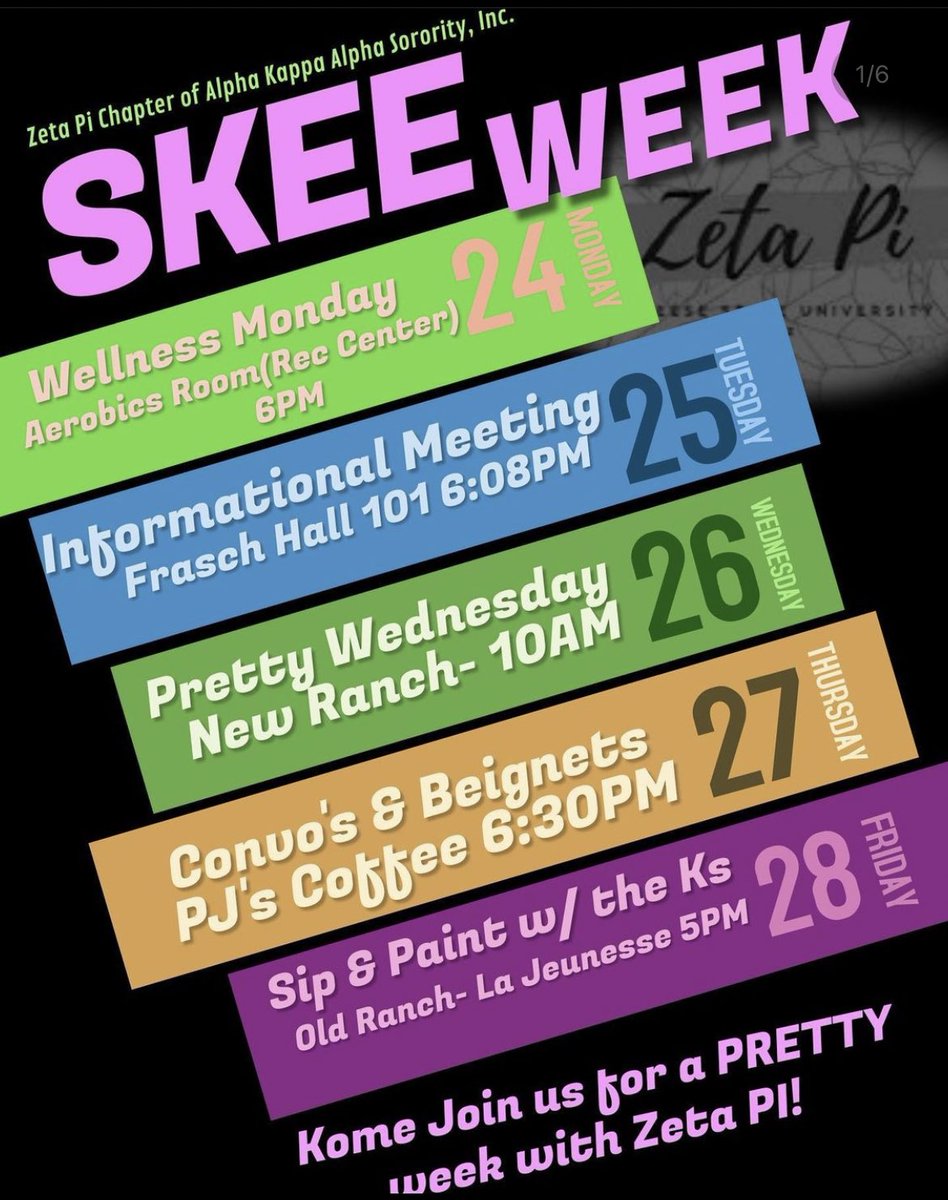 Kome and see us this week💗💚