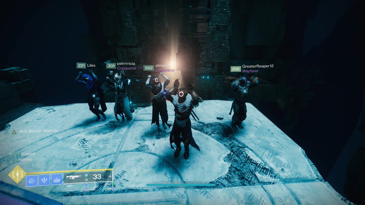 DIZZY312XLTH's tweet photo. Trying to get @carolinagamer99 to do the thing... He "wasn't doing that damn emote"
#Destiny2 #Bungie #funnyDestiny #RaidNight https://t.co/IRmeVJzmWh