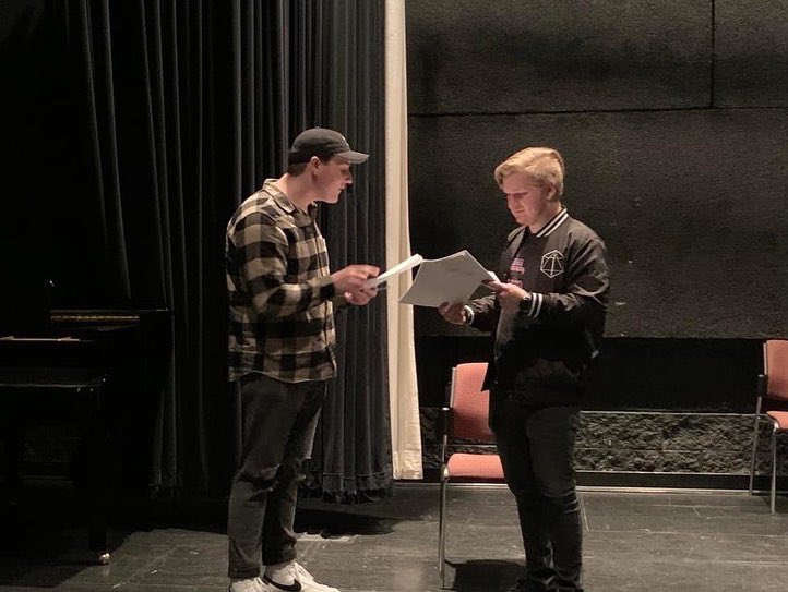 mnu_theatre's tweet photo. Rehearsals are UNDERWAY and tickets are ON SALE NOW! Come see [title of show] at MNU in the Sunderland Black BoxTheatre February 3rd-5th at 7:30pm! Tickets are $9 for adults and $6 for students! We hope to see you there! https://t.co/RBhYZhUX9A