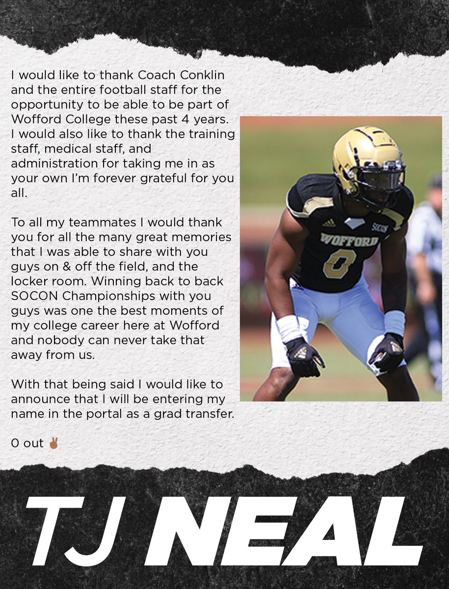 TheTJNeal's tweet photo. Thank you Terrier Nation🖤 https://t.co/7balqWZs1V