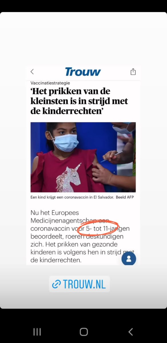 dj_floater's tweet photo. Het prikken van de kleinsten in strijd met de kinderrechten? Vaccineren van de kleinste is #QRankzinnigheid #StopDeWaanzin en laat onze kinderen a.u.b. met rust Ik smeek u #ErnstKuipers ๐
#Bezorgdevader https://t.co/xV6tigtHzt