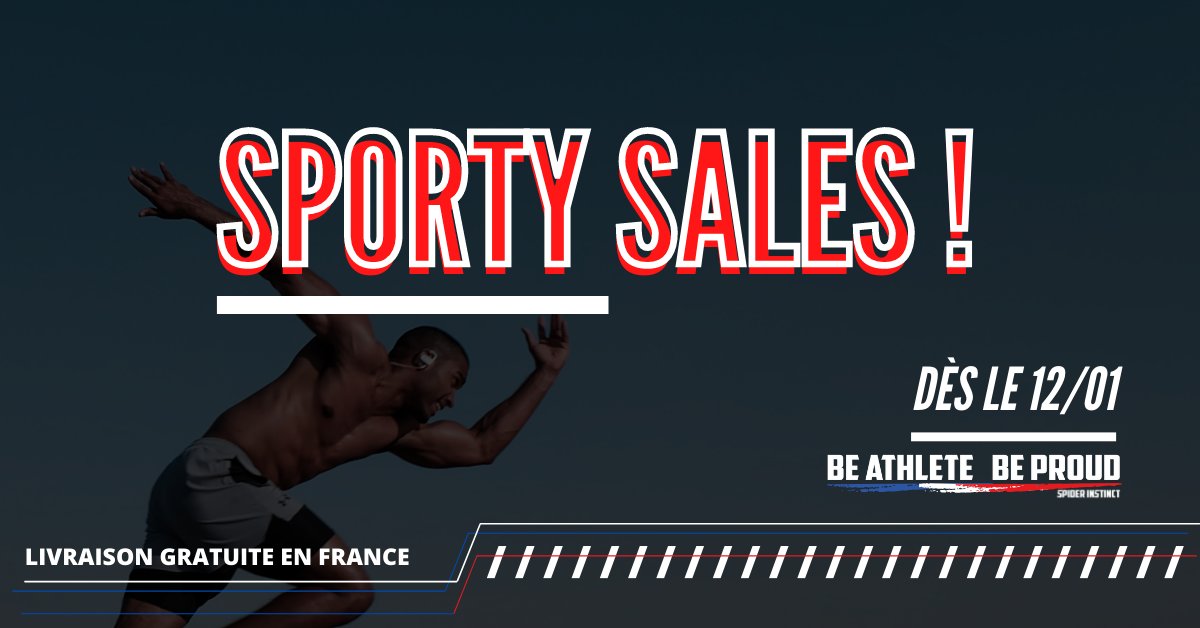 Spider_Instinct's tweet photo. 🆂🅿🅾🆁🆃🆈 🆂🅰🅻🅴🆂
C'est parti pour les #Soldes 🎉
N'est ce pas le bon moment de renouveler vos équipements et faire peau neuve avec @Spider_Instinct🔥✌🏻

➡️ https://t.co/2dDmq8MytD

#SpiderInstinct #BeAthleteBeProud #instinctsportif #soldes2022 #sportswear https://t.co/7MZC0z9bsK