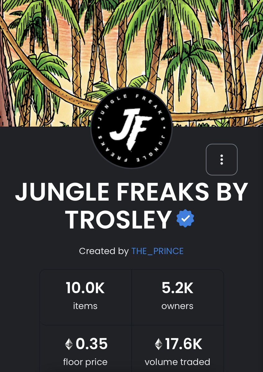 hawsareth's tweet photo. @JungleFreaksNFT by next week we will hit 1eth , easy , mark my words 🔥🔥🔥 crazy utilities coming sooner than we expect 1-jungle tokens 2-JFMC 3-building in the sandbox #bluechip #dimondhand #nft #futureofmetavers #Metaverse https://t.co/JvLx4T1IUF